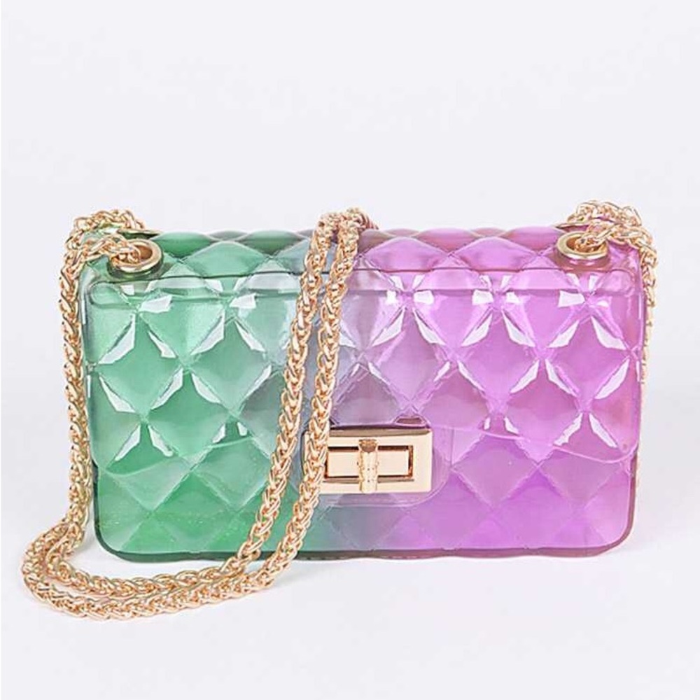 Mix Colorful Jelly Swing Bag